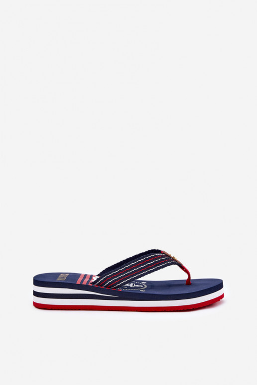  Šlepetės   Big Star RR274A126 tamsiai mėlynos spalvos