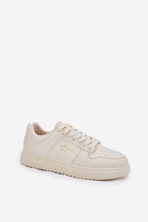 Moteriški sneakers tipo batai Big Star RR274A243 HI-POLY SYSTEM smėlio spalvos
