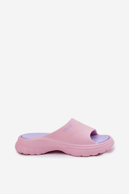  Moteriškos šlepetės Big Star RR274A587 rožinės spalvos