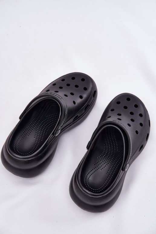  Moteriškos šlepetės su madingais masyviais padais Big Star RR274A118 Juodos spalvos