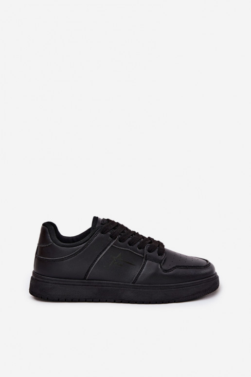 Sneakers modelio batai Moteriškas Big Star RR274A242 HI-POLY SYSTEM juodos spalvos