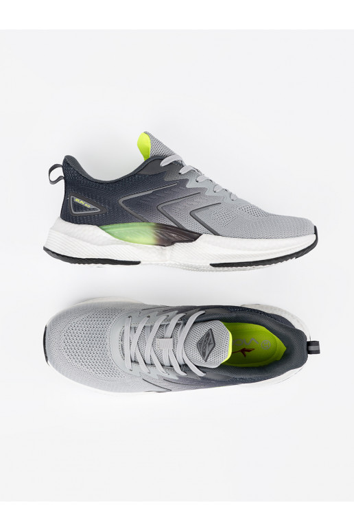 pilkos spalvos sportiniai batai z m elementem