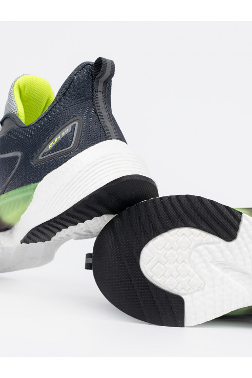 pilkos spalvos sportiniai batai z m elementem