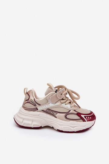 modelio batai Vaikiški su masyviu padu aukso spalvos Xairana 2