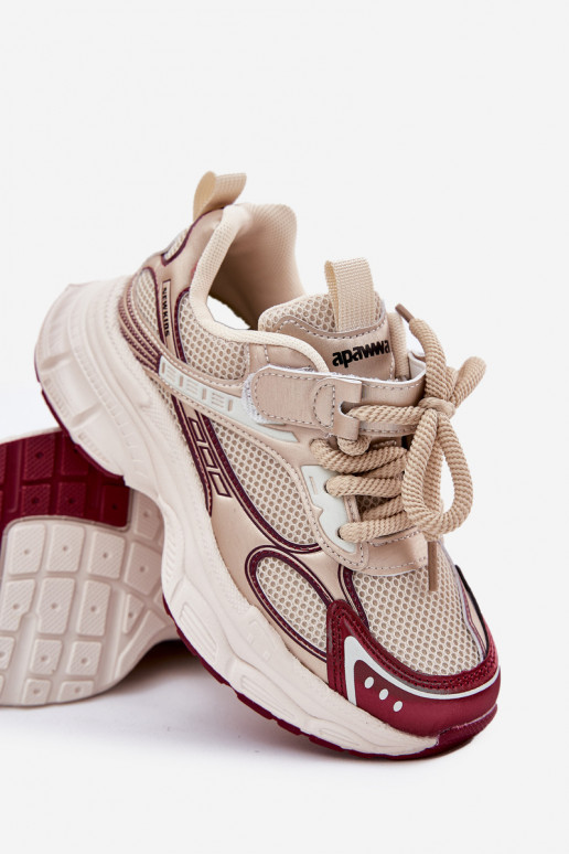  modelio batai Vaikiški su masyviu padu aukso spalvos Xairana