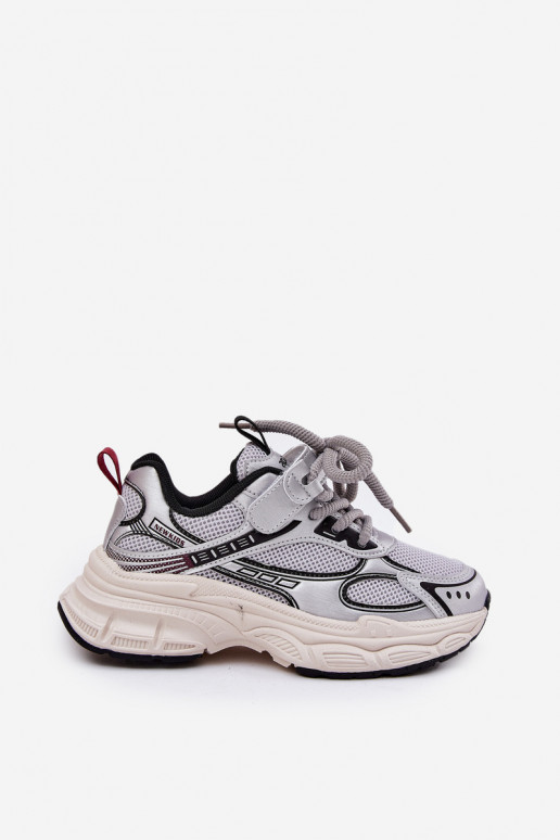  modelio batai Vaikiški su masyviu padu sidabro spalvos Xairana