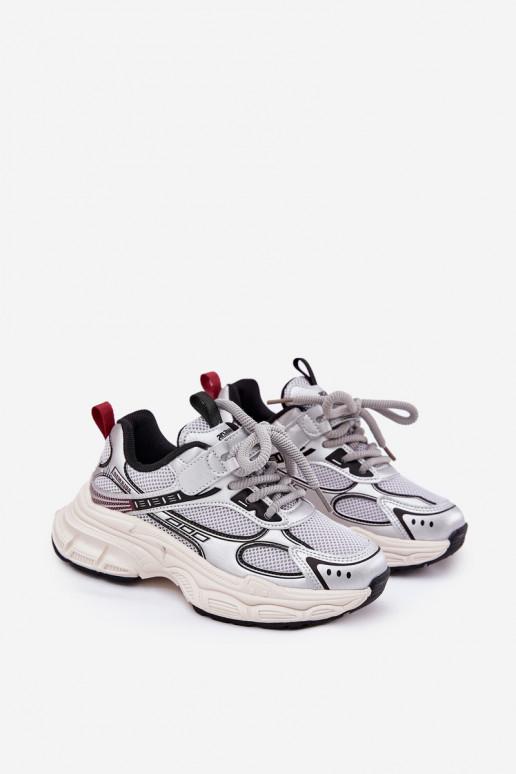  modelio batai Vaikiški su masyviu padu sidabro spalvos Xairana