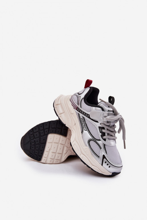  modelio batai Vaikiški su masyviu padu sidabro spalvos Xairana