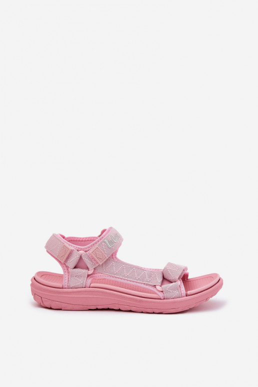 Moteriškos basutės  su lipniais užsegimais Lee Cooper LCW-25-34-3561L rožinės spalvos Moteriškos basutės  su lipniais užsegimais Lee Cooper LCW-25-34-3561L rožinės spalvos
