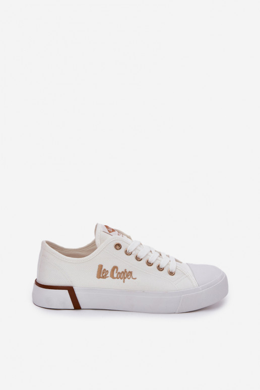 laisvalaikio batai   Lee Cooper LCW-25-31-3428L baltos spalvos laisvalaikio batai   Lee Cooper LCW-25-31-3428L baltos spalvos