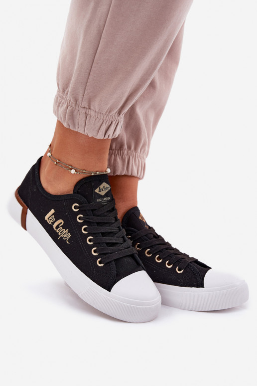 laisvalaikio batai   Lee Cooper LCW-25-31-3427L Juodos spalvos laisvalaikio batai   Lee Cooper LCW-25-31-3427L Juodos spalvos