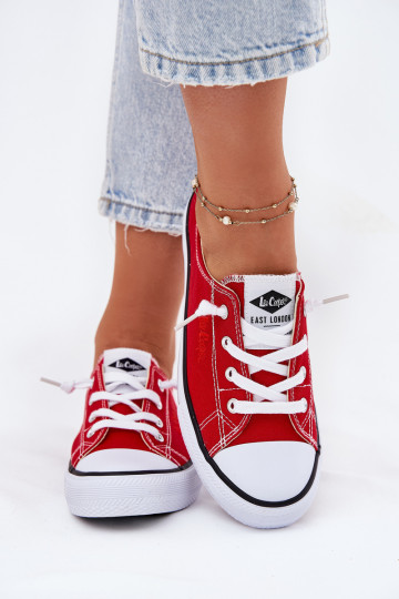 Laisvalaikio bateliai Lee Cooper LCW-25-02-3298L raudonos spalvos 2