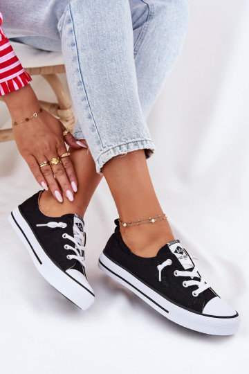 Laisvalaikio bateliai Lee Cooper LCW-25-02-3299L Juodos spalvos