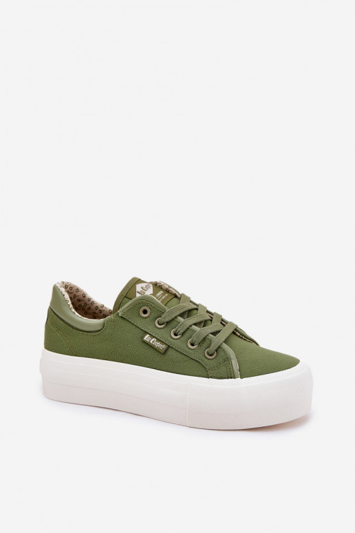 Laisvalaikio bateliai su platforma Lee Cooper LCW-25-31-3449L žalios spalvos Laisvalaikio bateliai su platforma Lee Cooper LCW-25-31-3449L žalios spalvos
