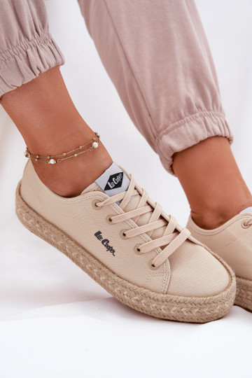 Laisvalaikio bateliai  Lee Cooper LCW-25-44-3215 smėlio spalvos 2