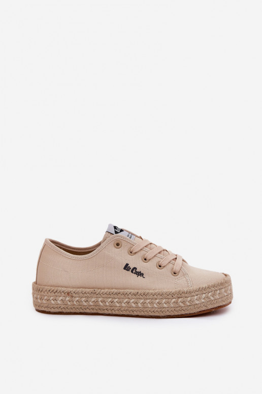 Laisvalaikio bateliai  Lee Cooper LCW-25-44-3215 smėlio spalvos Laisvalaikio bateliai  Lee Cooper LCW-25-44-3215 smėlio spalvos