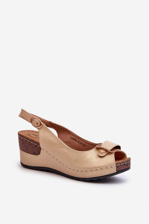 Lengvos platforminės basutės Comfort Shoes smėlio spalvos Efravia  Lengvos platforminės basutės Comfort Shoes smėlio spalvos Efravia