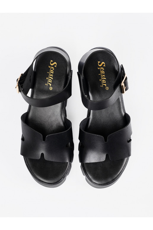 basutės juodos spalvos su aukšta platforma basutės juodos spalvos su aukšta platforma