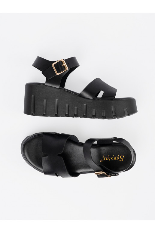 basutės juodos spalvos su aukšta platforma basutės juodos spalvos su aukšta platforma