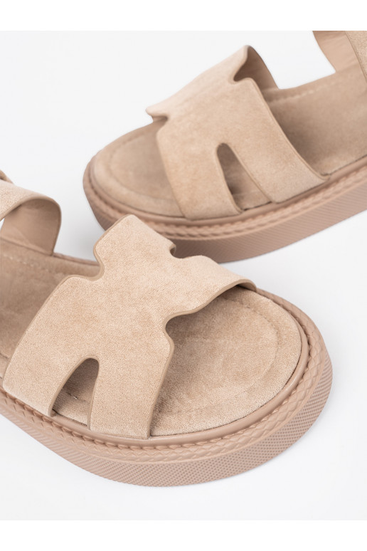 basutės  su platforma z wycięciami