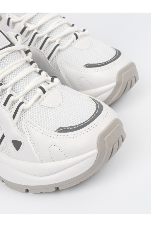  baltos spalvos batai su platforma