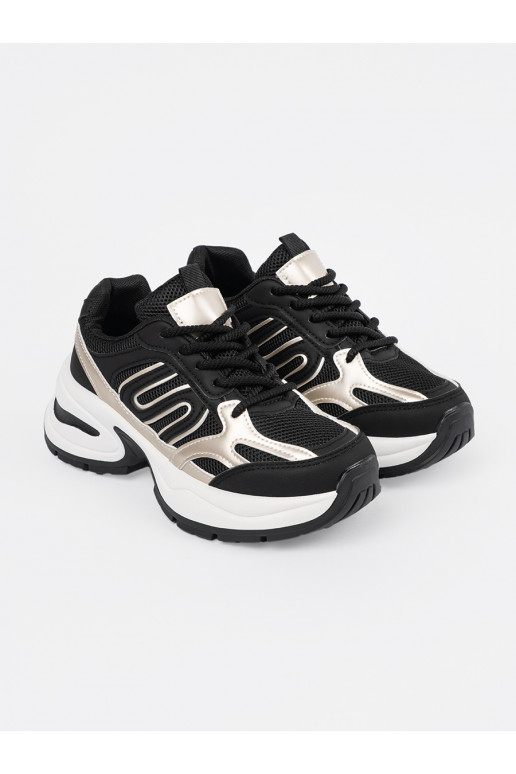 Juodos spalvos   modelio batai ze mi wstawkami