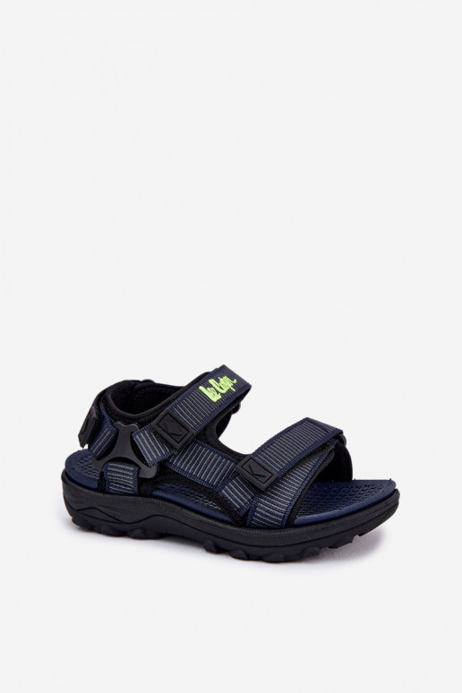 Tamsiai mėlynos spalvos vaikiški sandalai, Lee Cooper LCIN-25-34-3569K