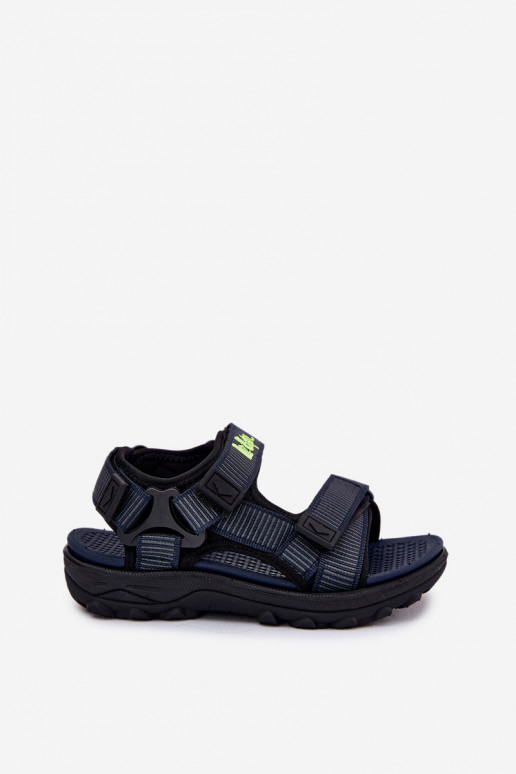 Tamsiai mėlynos spalvos vaikiški sandalai, Lee Cooper LCIN-25-34-3569K