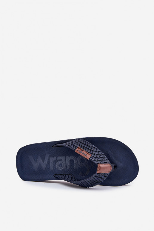 Tamsiai mėlynos spalvos vyriškos šlepetės, INRANGLER ZANE FLIPFLOP MEN LOIN 20251044.24H