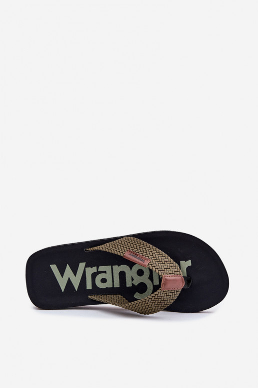 Šlepetės   WRANGLER ZANE FLIPFLOP MEN LOW 20251044.20251044.57B žalios spalvos Šlepetės   WRANGLER ZANE FLIPFLOP MEN LOW 20251044.20251044.57B žalios spalvos