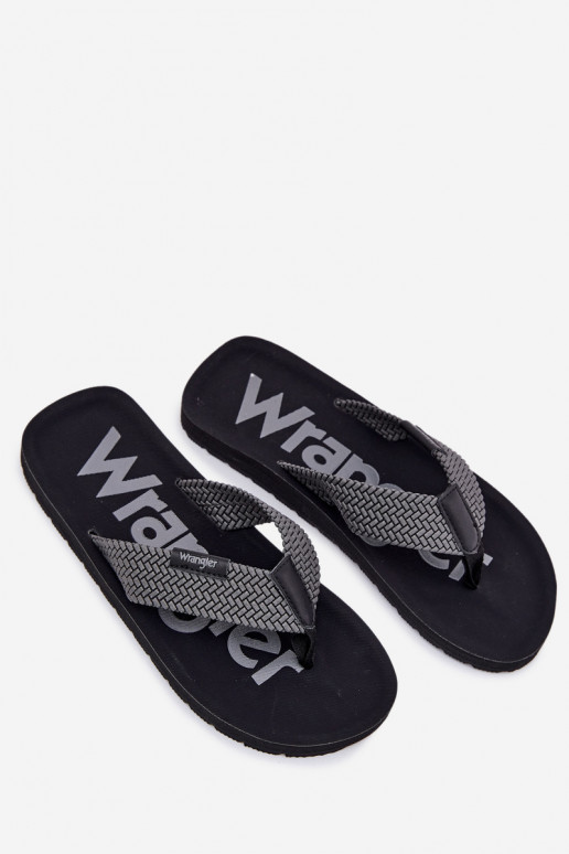 Šlepetės   WRANGLER ZANE FLIPFLOP MEN LOW 20251044.20251044.10E pilkos spalvos Šlepetės   WRANGLER ZANE FLIPFLOP MEN LOW 20251044.20251044.10E pilkos spalvos