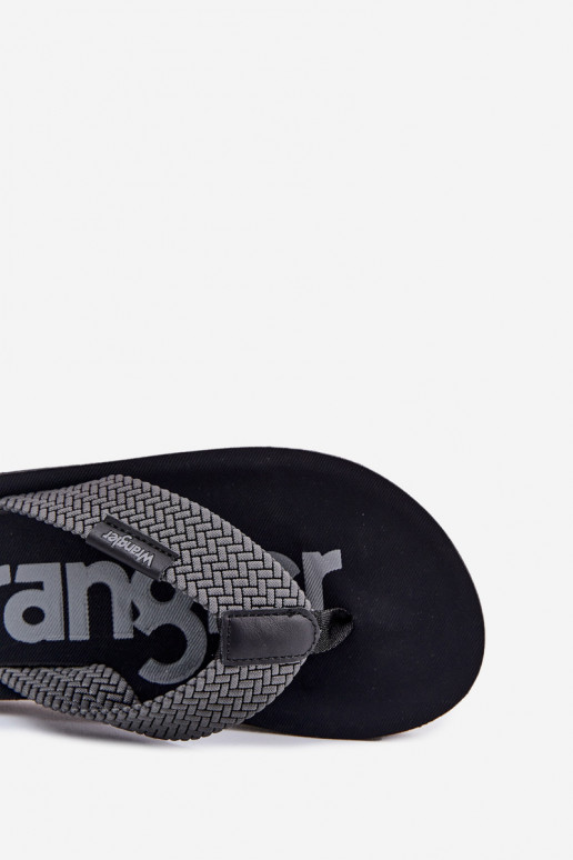 Šlepetės   WRANGLER ZANE FLIPFLOP MEN LOW 20251044.20251044.10E pilkos spalvos Šlepetės   WRANGLER ZANE FLIPFLOP MEN LOW 20251044.20251044.10E pilkos spalvos
