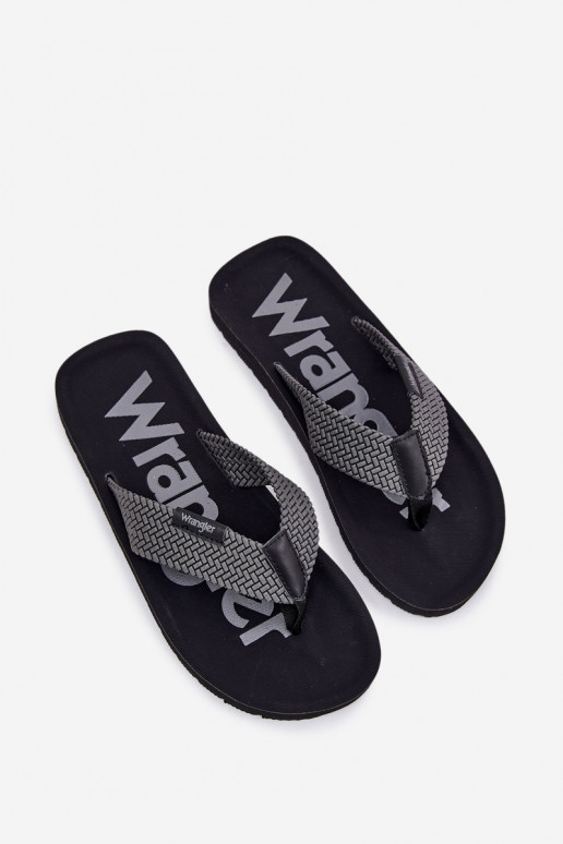 Šlepetės   WRANGLER ZANE FLIPFLOP MEN LOW 20251044.20251044.10E pilkos spalvos Šlepetės   WRANGLER ZANE FLIPFLOP MEN LOW 20251044.20251044.10E pilkos spalvos