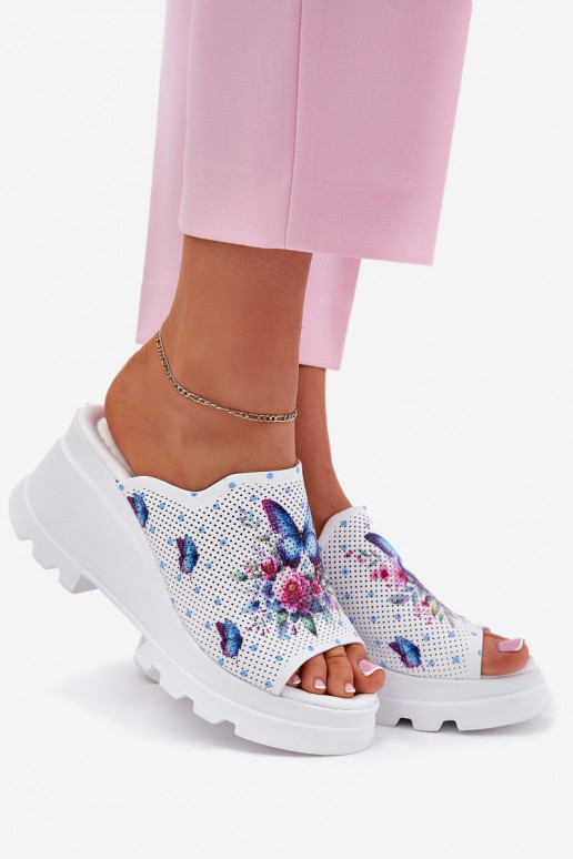 Šlepetės   Artiker 56C0428 baltos spalvos