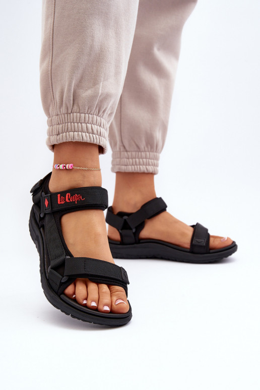 Moteriškos basutės Lee Cooper LCW-24-34-2615 Juodos spalvos Moteriškos basutės Lee Cooper LCW-24-34-2615 Juodos spalvos