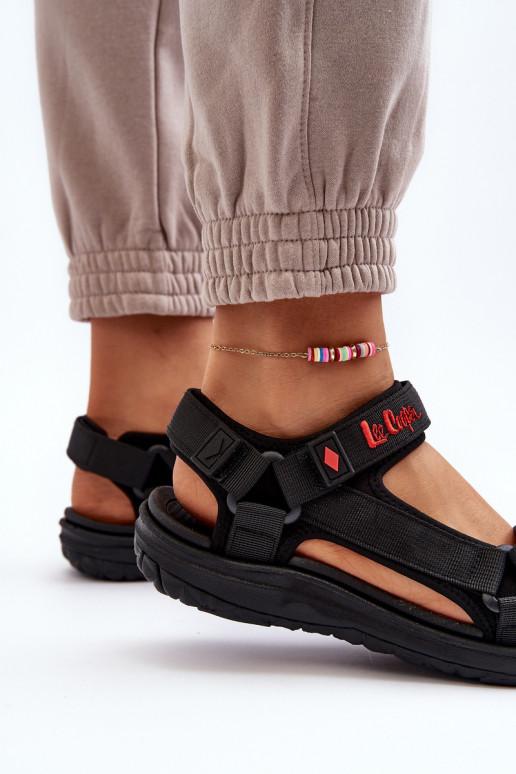 Moteriškos basutės Lee Cooper LCW-24-34-2615 Juodos spalvos Moteriškos basutės Lee Cooper LCW-24-34-2615 Juodos spalvos