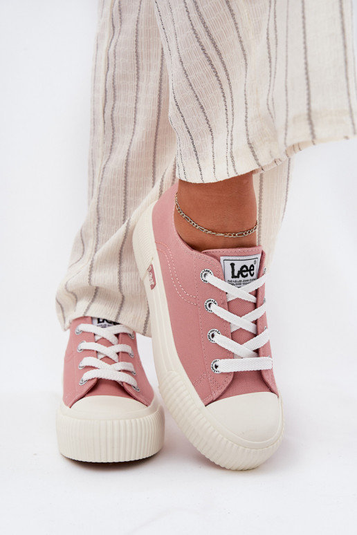 Laisvalaikio bateliai su platforma LEE ISLA C WOMEN LOW 50251001 rožinės spalvos Laisvalaikio bateliai su platforma LEE ISLA C WOMEN LOW 50251001 rožinės spalvos