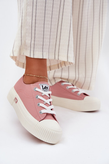Laisvalaikio bateliai su platforma LEE ISLA C WOMEN LOW 50251001 rožinės spalvos 2