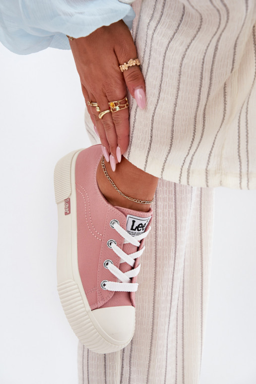 Laisvalaikio bateliai su platforma LEE ISLA C WOMEN LOW 50251001 rožinės spalvos Laisvalaikio bateliai su platforma LEE ISLA C WOMEN LOW 50251001 rožinės spalvos
