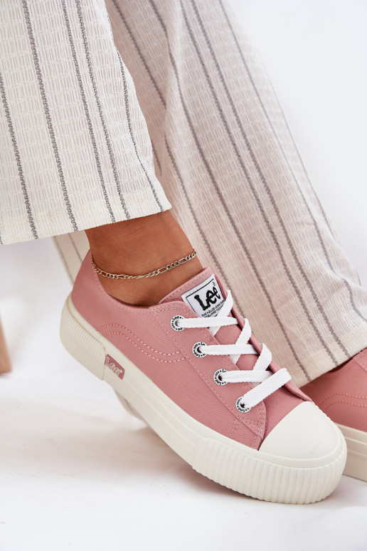 Laisvalaikio bateliai su platforma LEE ISLA C WOMEN LOW 50251001 rožinės spalvos Laisvalaikio bateliai su platforma LEE ISLA C WOMEN LOW 50251001 rožinės spalvos
