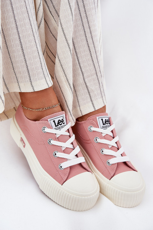 Laisvalaikio bateliai su platforma LEE ISLA C WOMEN LOW 50251001 rožinės spalvos Laisvalaikio bateliai su platforma LEE ISLA C WOMEN LOW 50251001 rožinės spalvos