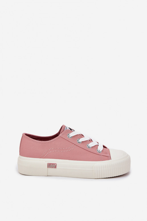 Laisvalaikio bateliai su platforma LEE ISLA C WOMEN LOW 50251001 rožinės spalvos Laisvalaikio bateliai su platforma LEE ISLA C WOMEN LOW 50251001 rožinės spalvos