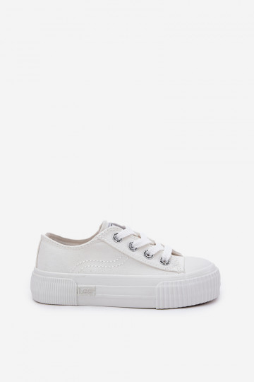 Vaikiški sportbačiai LEE ISLA C LOW JR 50251058 baltos spalvos 2