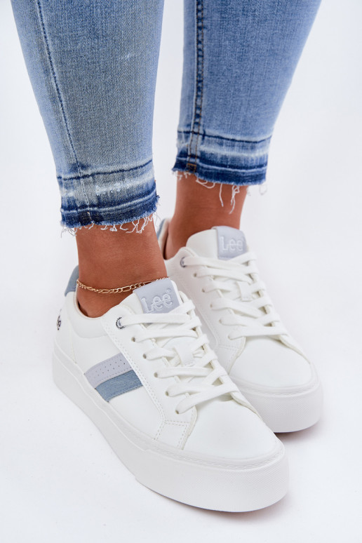 modelio batai  LEE LAYLA WOMEN LOW 50251003 baltos spalvos  modelio batai  LEE LAYLA WOMEN LOW 50251003 baltos spalvos