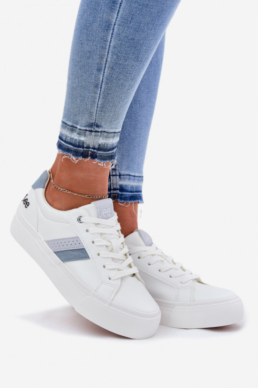 modelio batai  LEE LAYLA WOMEN LOW 50251003 baltos spalvos  modelio batai  LEE LAYLA WOMEN LOW 50251003 baltos spalvos