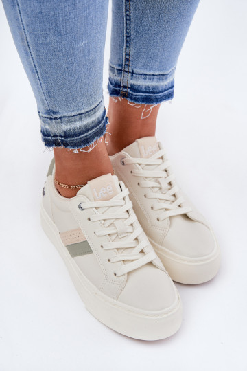 modelio batai  LEE LAYLA WOMEN LOW 50251003 Zgaszona Biel