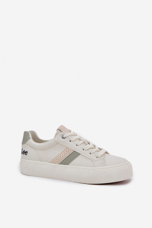 modelio batai  LEE LAYLA WOMEN LOW 50251003 Zgaszona Biel  modelio batai  LEE LAYLA WOMEN LOW 50251003 Zgaszona Biel