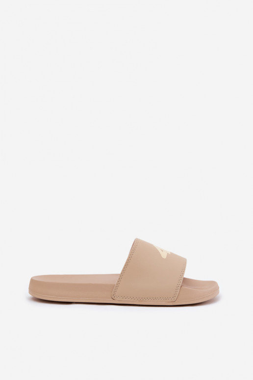 Moteriškos šlepetės 4F 4FRMM00FSLIF010-83S smėlio spalvos