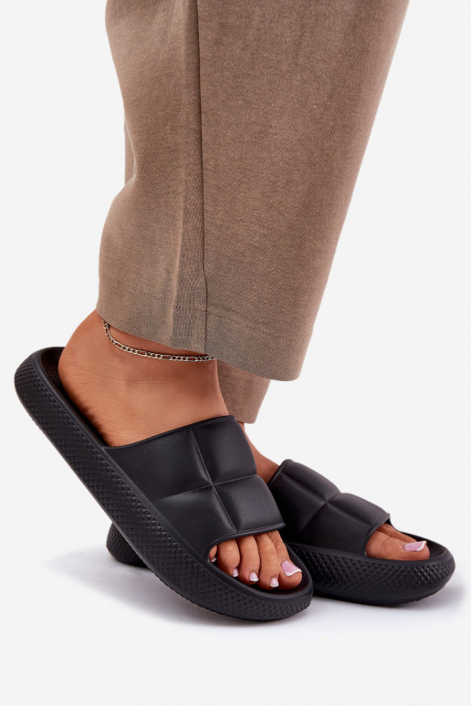  Moteriškos šlepetės LEE MAYA SLIDER WOMEN LOW 50251016 Juodos spalvos