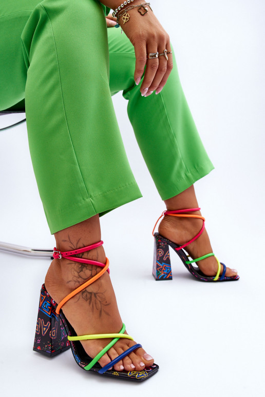  Elegantiškos aukštakulnės basutės įvairių spalvų Josette